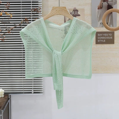 Chaleco Tejido Coordinado - Conjunto 3 Piezas Camisa y Falda - Image 10