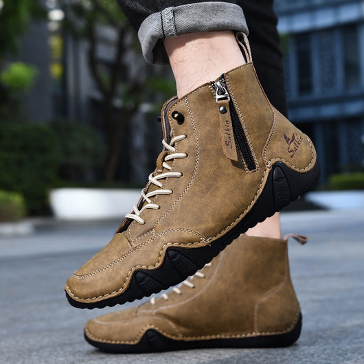Botas Altas Artesanales para Hombre - Estilo Casual y Cómodo - Image 44