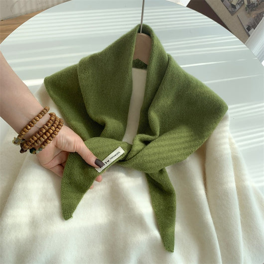 Poncho Triangular de Lana Pura para Otoño e Invierno - Image 20