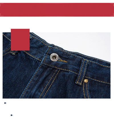 Pantalones Slim Unisex con Costuras Topstitched y Bordados - Image 9