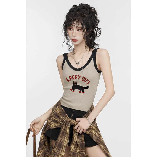 Camisola Retro Cuello V Estilo Hot Girl - Image 2