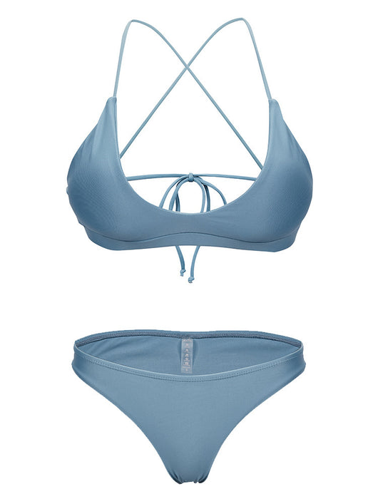 Traje de Baño Realzador con Escote Fruncido para Mujer - Image 6