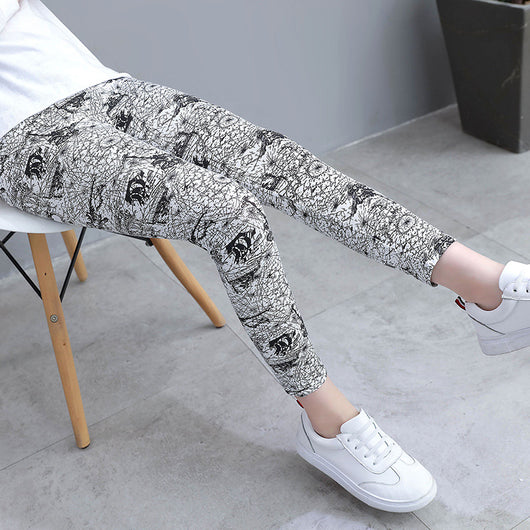 Leggings Capri Modal Elásticos para Niña - Uso Diario y Deportivo - Image 8