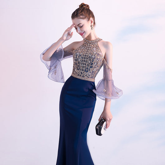 Vestido de Noche Texturizado Lujo para Mujer - Colección Premium - Image 3