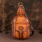 Bolsa de Pecho Vintage en Cuero para Hombre