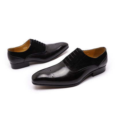 Zapatos de Vestir Tallados Estilo Brogue para Hombre - Elegancia Formal y Casual - Image 10
