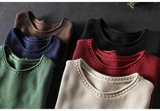 Chaleco Tejido de Algodón con Cuello Redondo Estilo Retro - Image 27