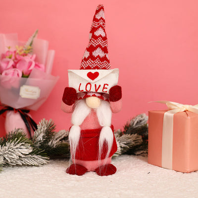 Gorro de Lana con Corazón Confesión de Amor Navideño - Image 6