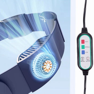 Ventilador Portátil de Cintura con 5 Aspas para Actividades Outdoor - Image 19