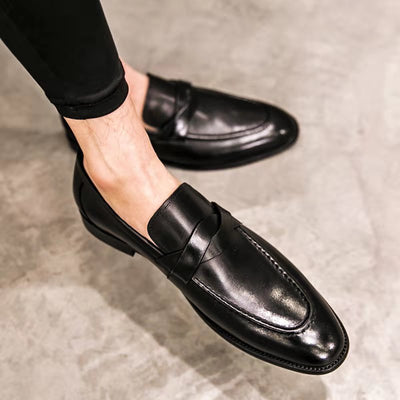 Zapatos de Cuero Británico sin Cordones - Comodidad Casual - Image 6