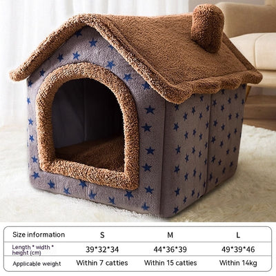 Cama Térmica Cerrada para Gatos - Refugio Cálido Otoño e Invierno - Image 16
