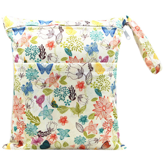 Bolsa de Pañales Impermeable con Doble Cierre 30x36cm - Image 13