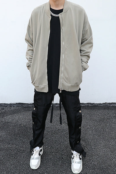 Chaqueta Bomber Vintage Efecto Desgastado - Image 11
