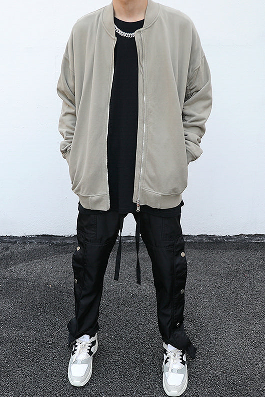 Chaqueta Bomber Vintage Efecto Desgastado - Image 11