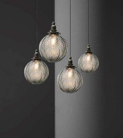 Lámpara Colgante Vintage de Vidrio LED para Café, Sala y Comedor - Image 18