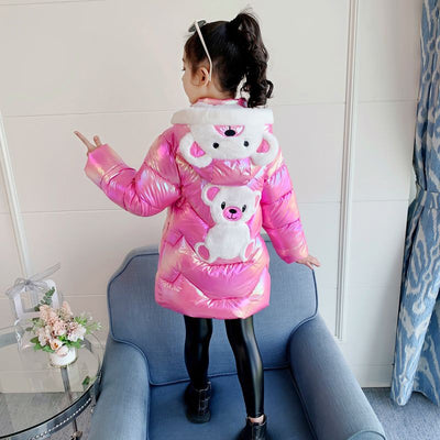 Chaqueta Acolchada Infantil con Relleno de Plumón - Calidez y Comodidad - Image 7