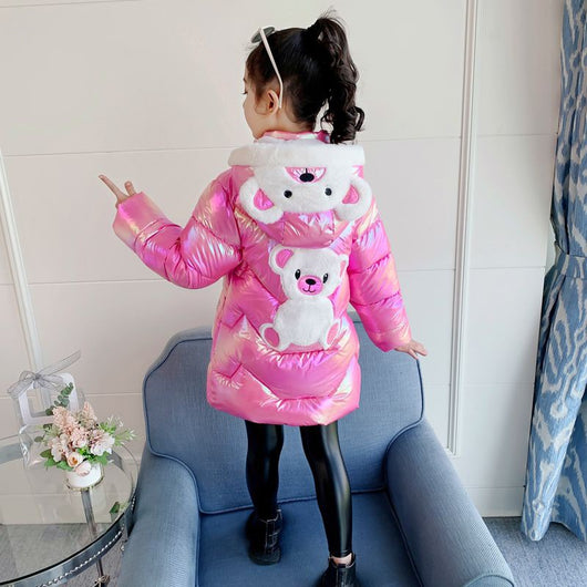 Chaqueta Acolchada Infantil con Relleno de Plumón - Calidez y Comodidad - Image 7