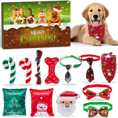Caja de Regalo con Juguetes Navideños para Perros - Image 9