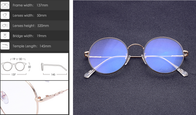 Gafas Redondas con Filtro Luz Azul - Image 11