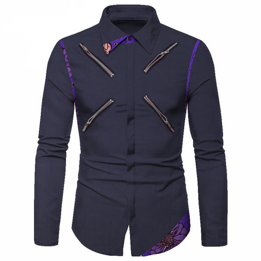 Camisa Casual de Algodón Poliéster Juvenil Blanca con Cuello Solapa - Image 15