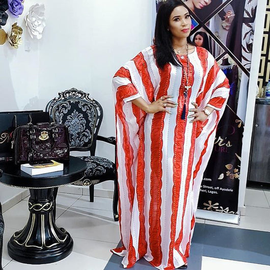 Vestido Suelto Diseño Africano