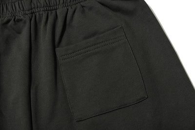 Shorts de Algodón Teñido Pesado para Hombre - Estilo Urbano Minimalista - Image 15