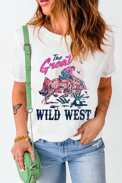 Camiseta Western Retro Denim para Conciertos Country - Image 32