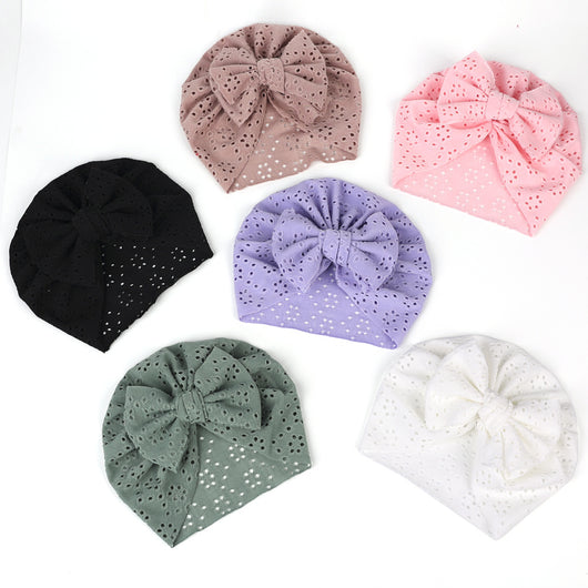 Gorro Veraniego Transpirable con Lazo - Diseño Calado - Image 8