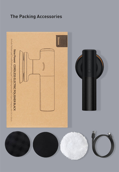 Pulidora Eléctrica Inalámbrica Professional con Kit Completo de Accesorios - Image 6
