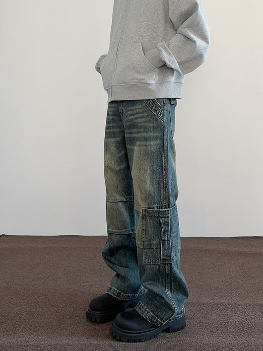 Jeans de Trabajo Vintage para Hombre y Mujer - Image 3