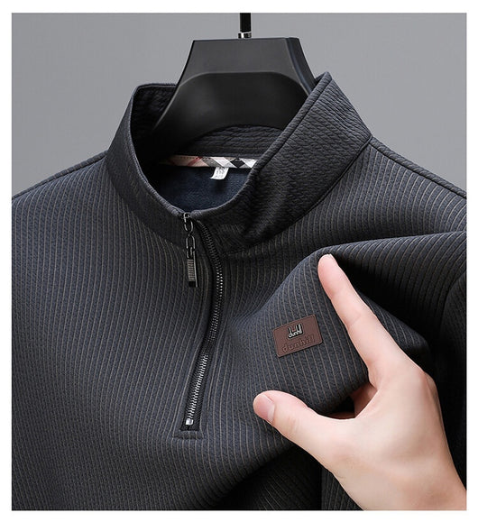 Sudadera Deportiva con Cuello Alto y Cierre Medio - Image 11