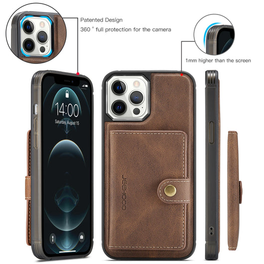 Funda Magnética 2 en 1 para iPhone 12 Pro Max con Billetera y Soporte de Tarjetas - Image 15