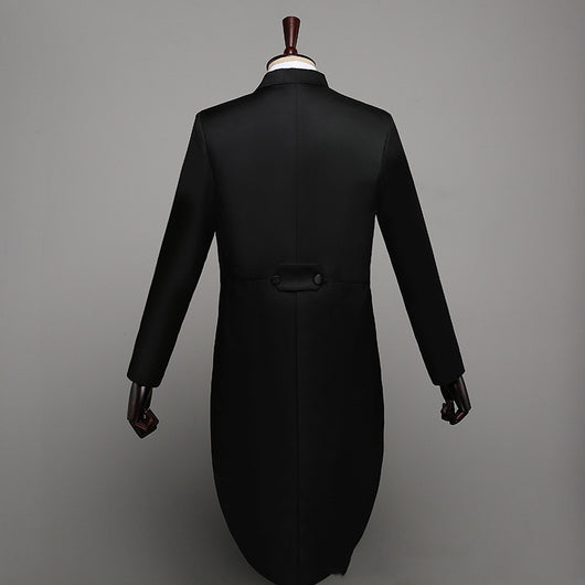 Disfraz de Esmóquin Negro Mágico Navideño para Hombre - Image 9