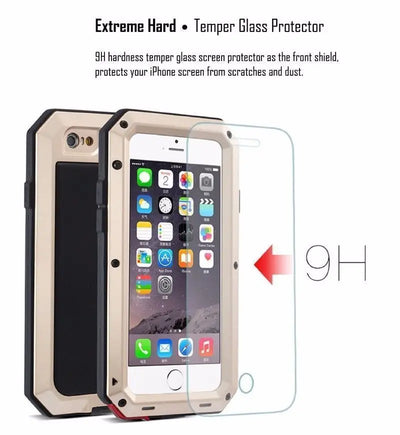 Funda Protectora de Aluminio para iPhone - Resistente a Caídas - Image 10