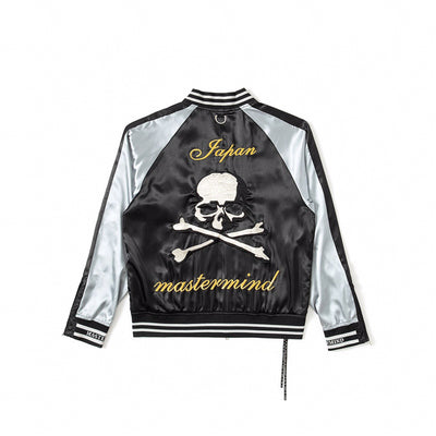 Chaqueta de Béisbol Satinada con Bordado Industrial - Image 2