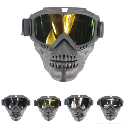 Máscara Táctica Protectora Integral Anti-Impacto con Diseño Calavera - Image 8
