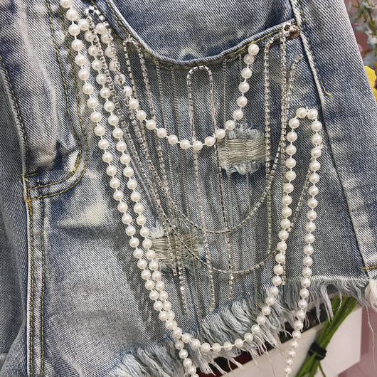 Shorts de Mezclilla Industrial para Mujer - Colección Verano - Image 14