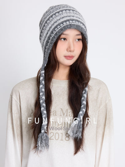 Gorro Tejido Retro para Mujer - Calidez en Lana Premium - Image 24