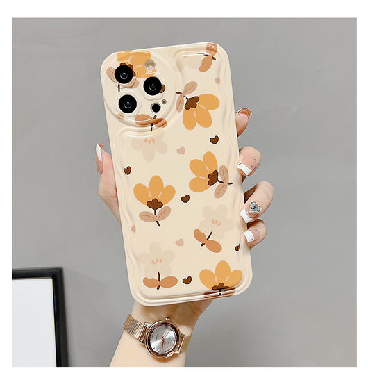 Funda para Celular Seda con Flores y Hojas Otoñales - Image 9