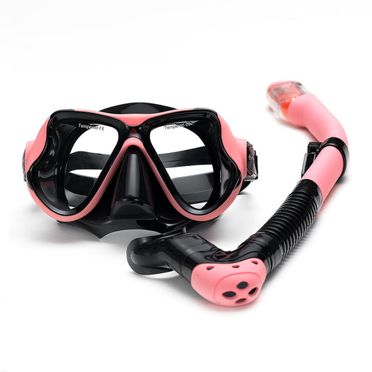 Equipo de Buceo y Snorkel para Adultos - Máscara y Tubo de Dos Piezas