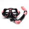 Conjunto de Mergulho e Snorkel para Adultos - Máscara e Snorkel de Duas Peças