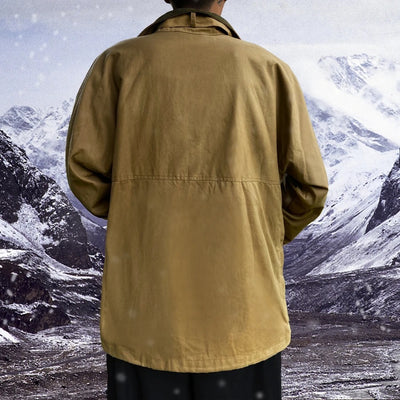 Chaqueta Casual Retro Japonesa para Hombre con Múltiples Bolsillos - Image 5