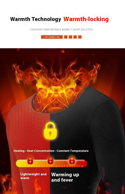 Camiseta Cuello Alto Manga Larga Hombre Otoño - Image 30