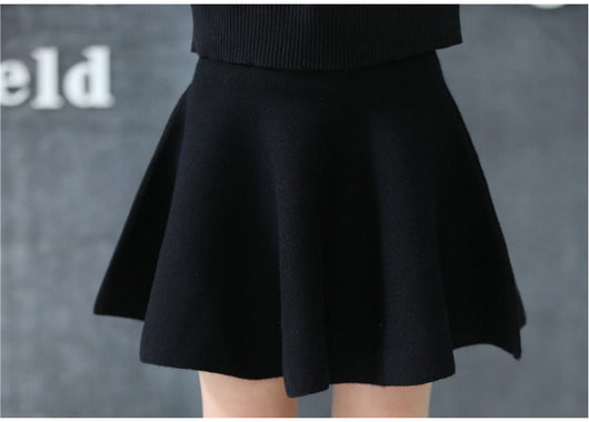 Falda Corta Princesa Niña Primavera Otoño - Tejida Versátil y Elegante - Image 3