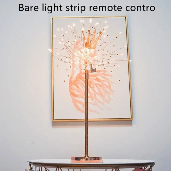 Lámpara de Escritorio Nórdica con Plumas - Luz Decorativa Moderna para Dormitorio - Image 19