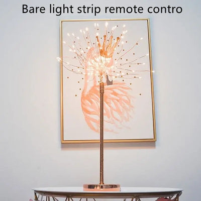 Lámpara de Escritorio Nórdica con Plumas - Luz Decorativa Moderna para Dormitorio - Image 19
