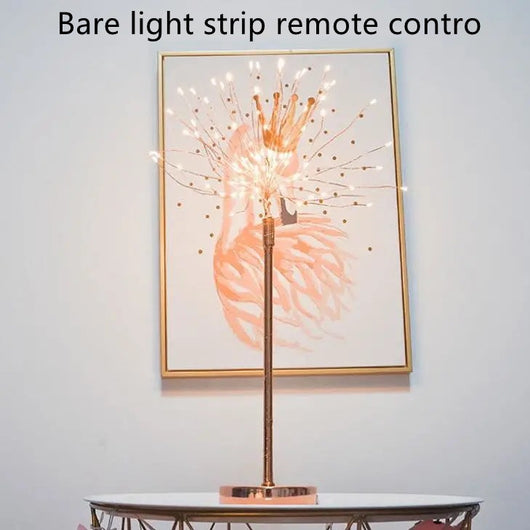 Lámpara de Escritorio Nórdica con Plumas - Luz Decorativa Moderna para Dormitorio - Image 19