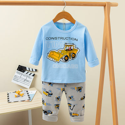 Pijama Infantil Estampado con Diseños Divertidos - Conjunto Cómodo para Casa - Image 17