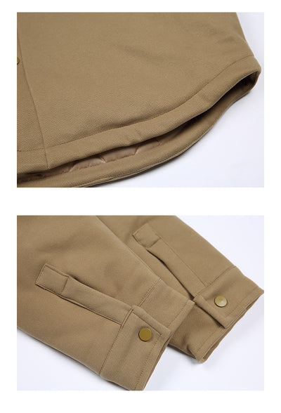 Chaqueta Cálida de Algodón con Bolsillos Dobles para Hombre - Image 12