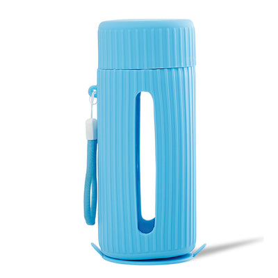 Vaso de Agua de Doble Capa con Funda de Silicona Antiroturas - Image 3